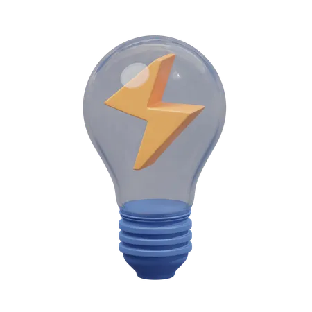 Bright Idea  3D Icon