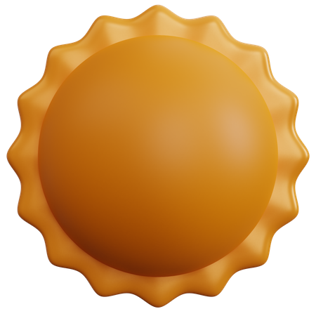 Bright Sun  3D Icon