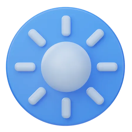 Brightness  3D Icon