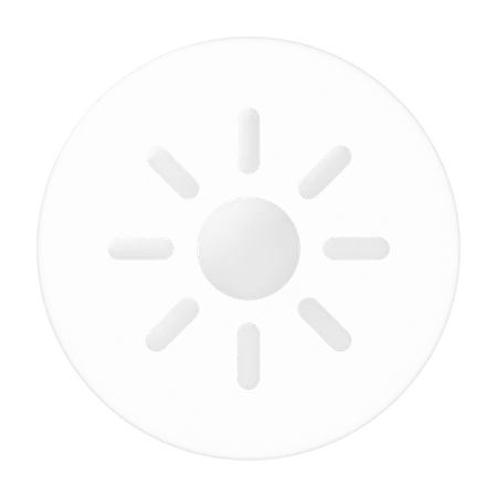 Brightness  3D Icon