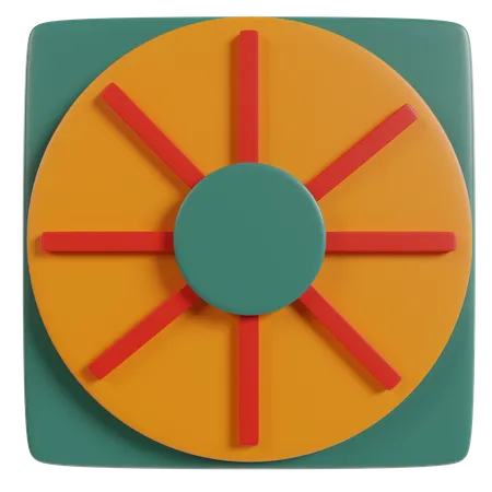 Brightness  3D Icon