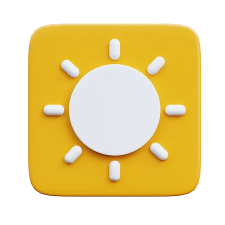 Brightness App  3D Icon