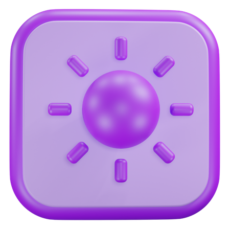 Brilho  3D Icon