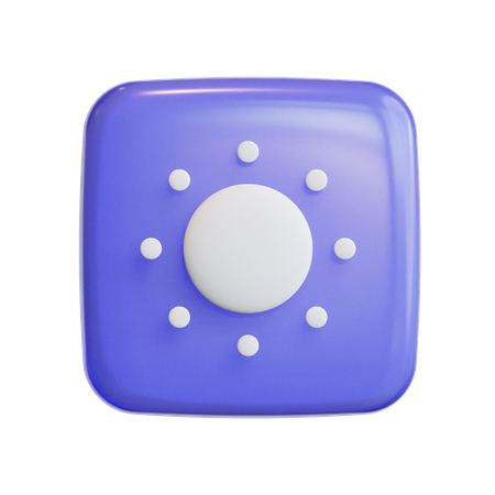 Brilho  3D Icon