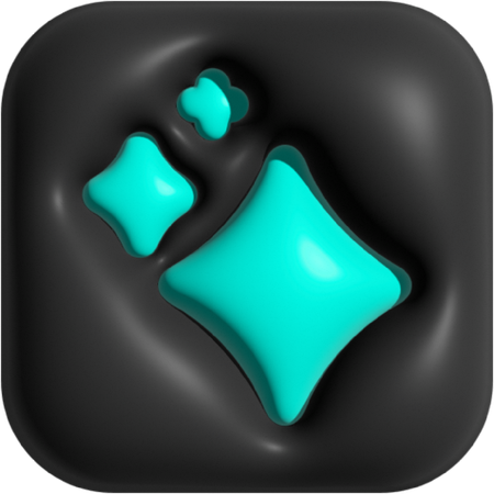 Brilhos  3D Icon