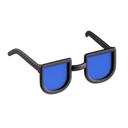 Brille  3D Icon