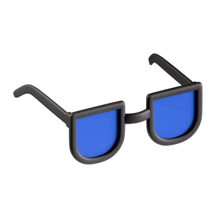 Brille  3D Icon