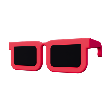 Brille  3D Icon