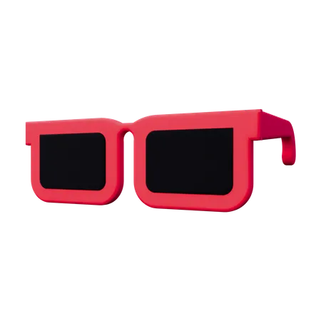 Brille  3D Icon