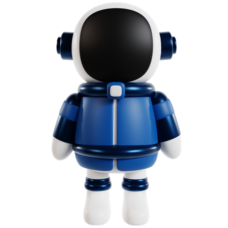 Brinquedo astronauta no espaço  3D Icon