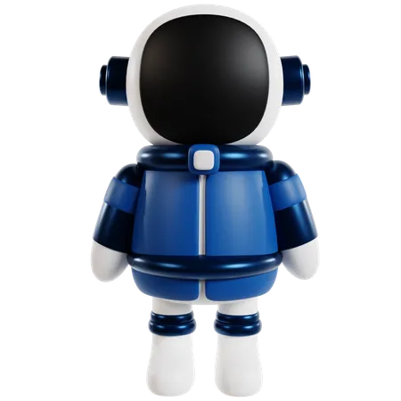 Brinquedo astronauta no espaço  3D Icon