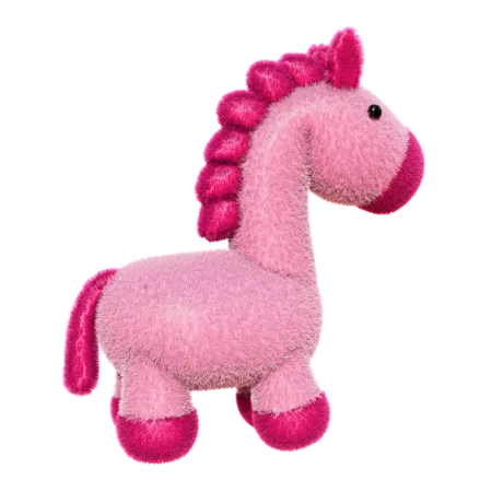 Brinquedo de cavalo  3D Icon