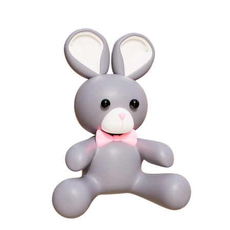 Brinquedo de coelho  3D Icon