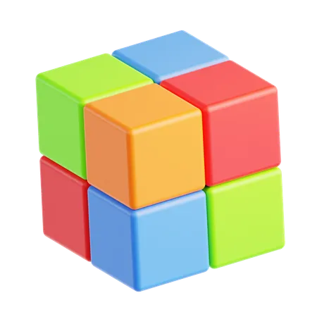 Brinquedo cubo  3D Icon