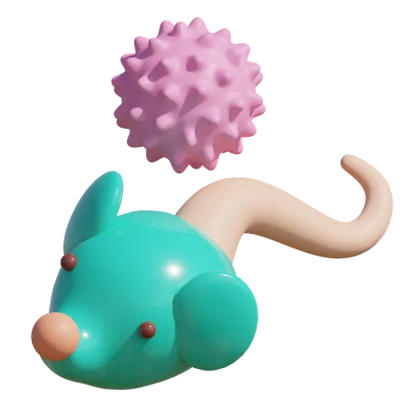 Brinquedo para animais de estimação  3D Icon