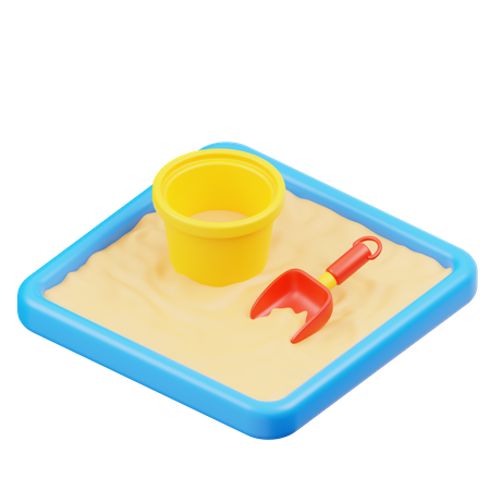 Brinquedo de areia cinética  3D Icon