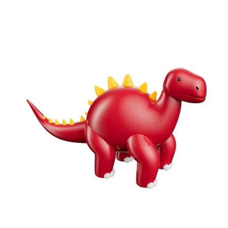 Brinquedo de dinossauro  3D Icon