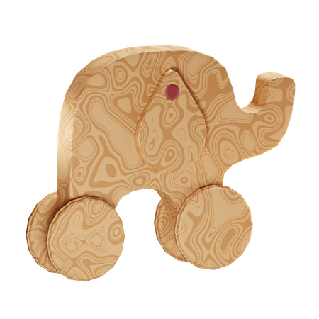 Brinquedo de elefante  3D Icon