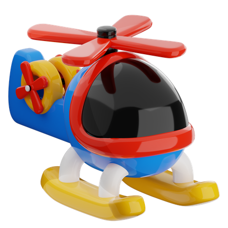 Helicóptero de brinquedo  3D Icon