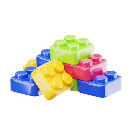 Brinquedo lego  3D Icon