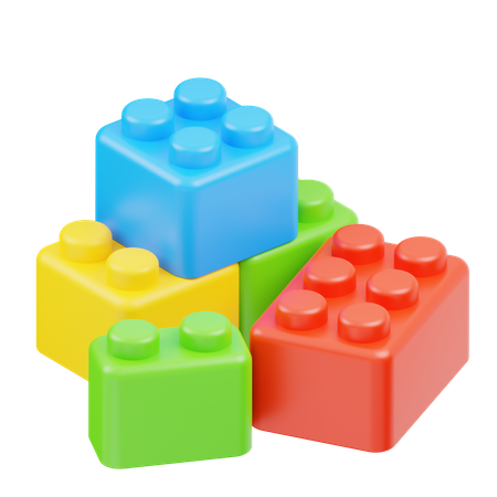 Brinquedo lego  3D Icon