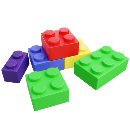 Brinquedo lego  3D Icon