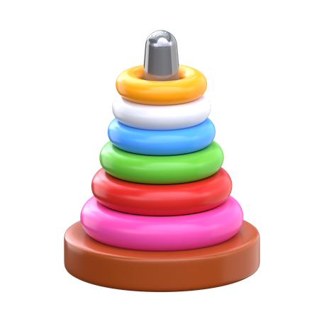 Brinquedo pirâmide  3D Icon