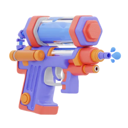 Brinquedo de pistola de água  3D Icon