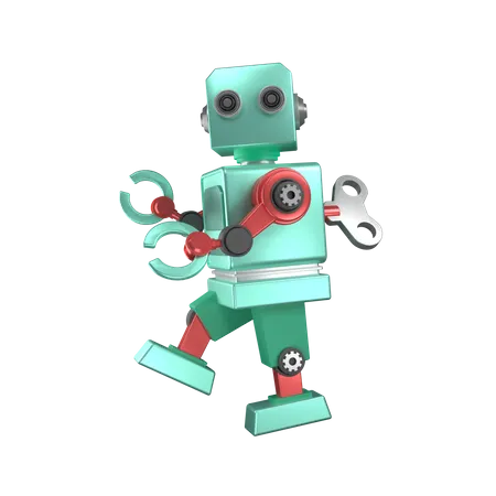 Brinquedo robô  3D Icon