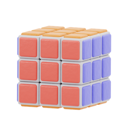 Brinquedo rubiks  3D Icon