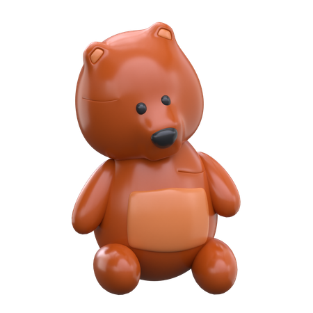 Urso de brinquedo  3D Icon