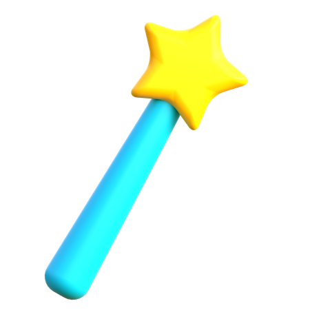 Brinquedo varinha mágica  3D Icon