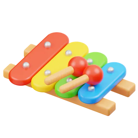 Brinquedo xilofone  3D Icon