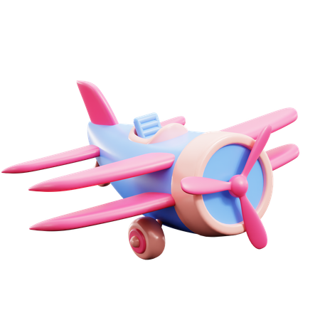 Brinquedos de avião  3D Icon