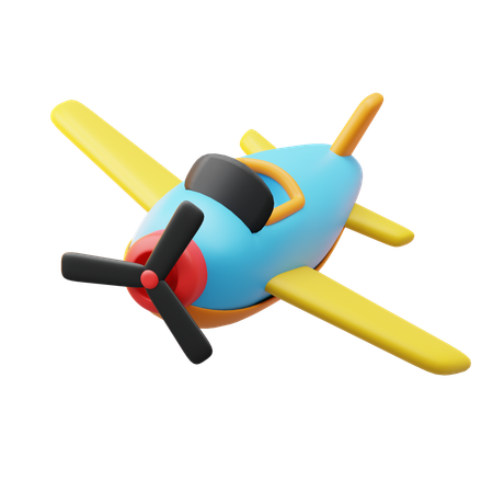 Brinquedos de avião  3D Icon