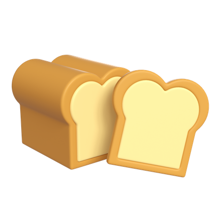 Brioche  3D Icon