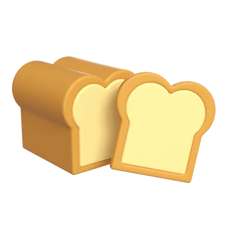 Brioche  3D Icon