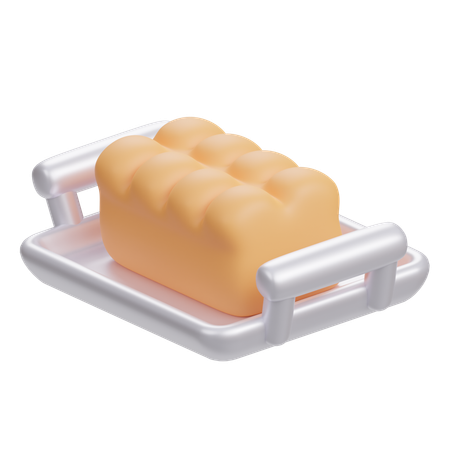 Brioche  3D Icon