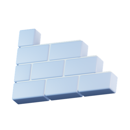 Brique  3D Icon