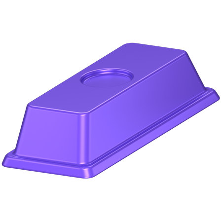 Briques d'or  3D Icon