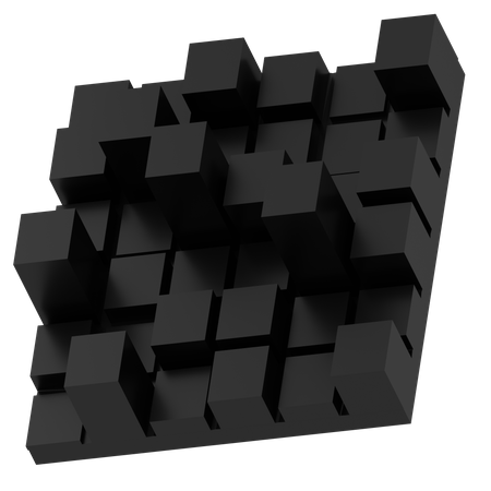 Forme de briques  3D Icon