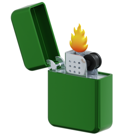 Feu plus léger  3D Icon