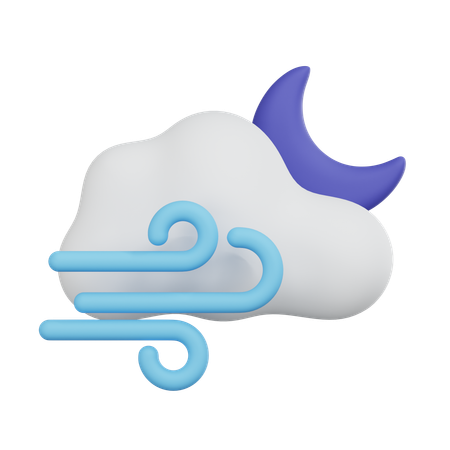 Brise nocturne  3D Icon