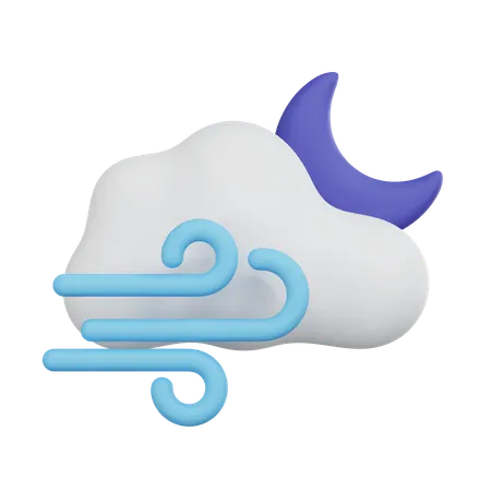 Brise nocturne  3D Icon