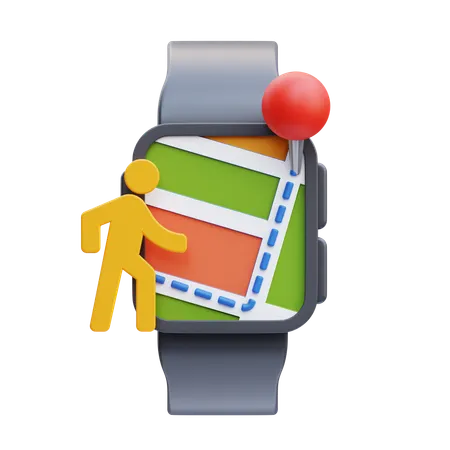 Brisk Walk  3D Icon