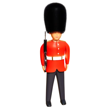 British Guard  3D Icon