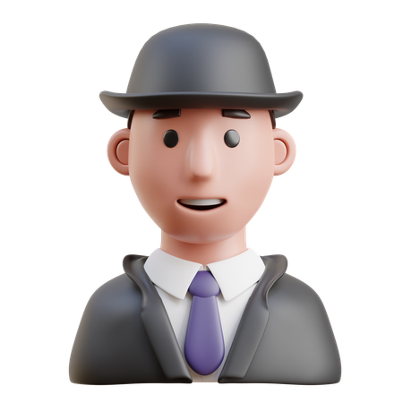 British Spy  3D Icon