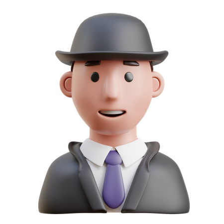 British Spy  3D Icon