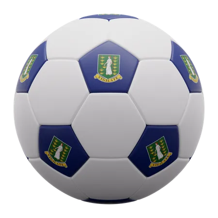 British Virgin Islands Ball  3D Icon