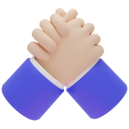 BRO HANDSHAKE  3D Icon